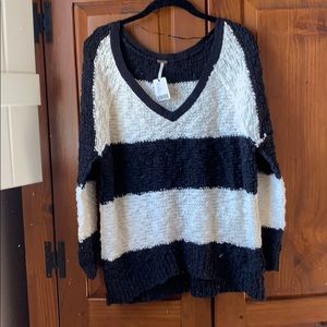 Free People knit sweater.